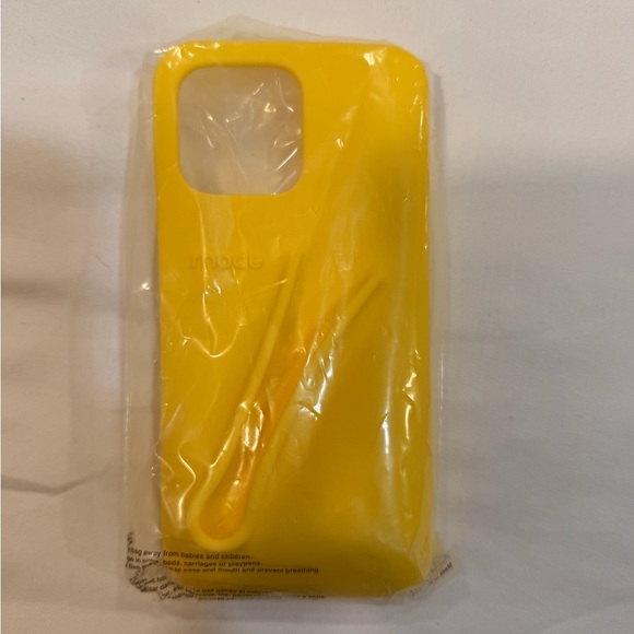 スマートフォン・携帯電話 rhode summer lip case iPhone 16 Pro イエロー